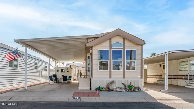 a view of a house with a patio