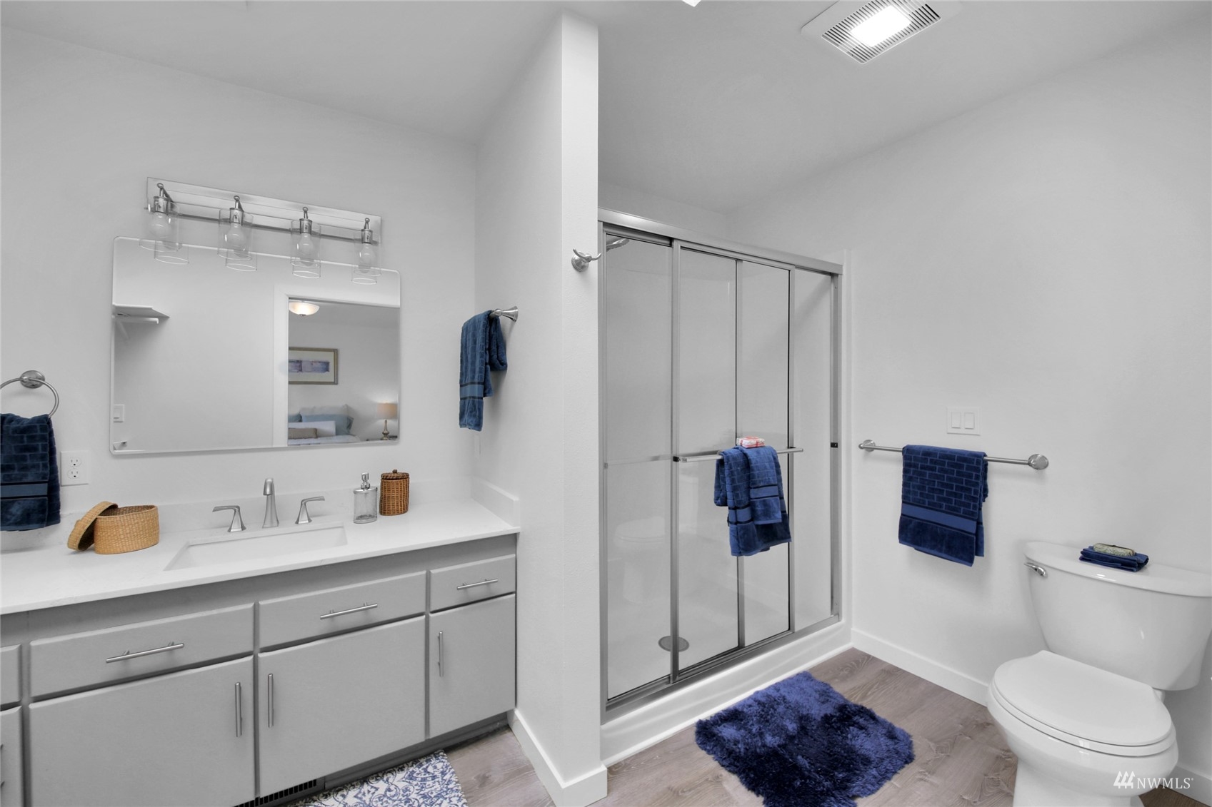 4770 Lincoln Road Blaine, WA 98230 - Photo 18 of 36 a spacious bathroom with a toilet sink and shower