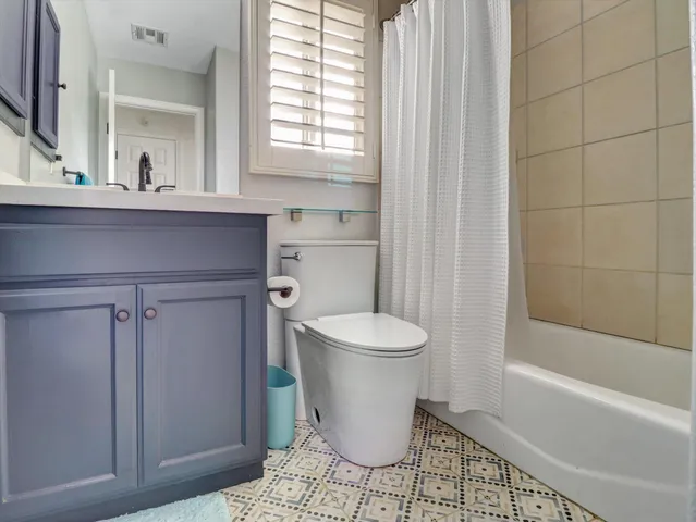 a view of swimming pool with an outdoor space and seating area