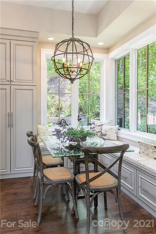 301 Flying Dutchman Road Sylva, NC 28779 - Photo 21 of 48 a view of a dining room with furniture window and outside view