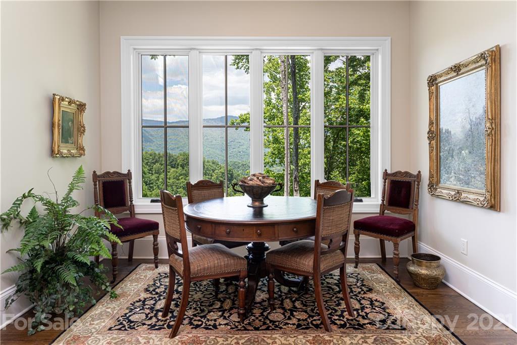 301 Flying Dutchman Road Sylva, NC 28779 - Photo 24 of 48 a view of a dining room with furniture window and outside view