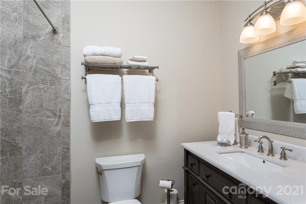 301 Flying Dutchman Road Sylva, NC 28779 - Photo 45 of 48 a bathroom with a sink vanity and a toilet