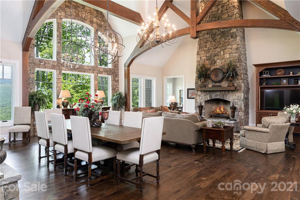 301 Flying Dutchman Road Sylva, NC 28779 - Photo 10 of 48 a view of a livingroom with furniture window and wooden floor