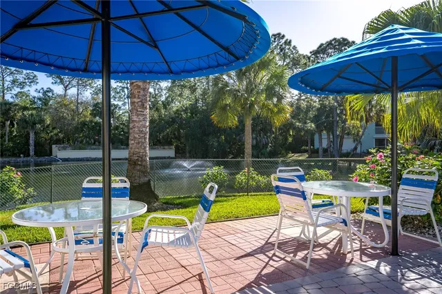 a view of swimming pool with garden