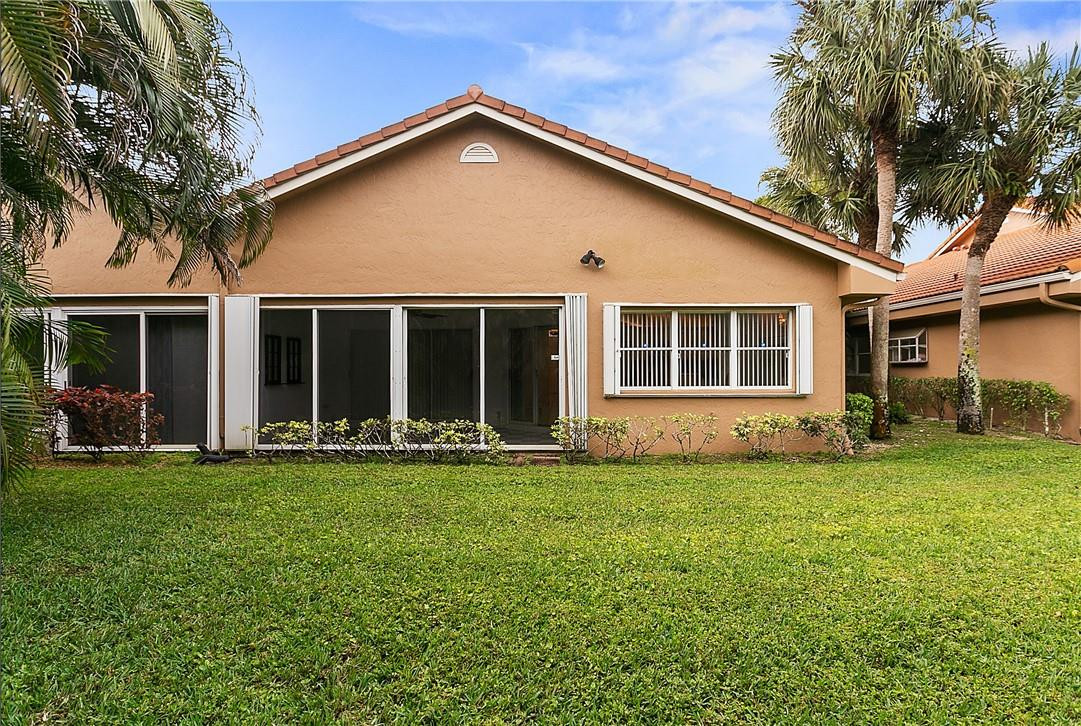 11095 Autoro Court, Unit 11095 Boca Raton, FL 33498 - Photo 10 of 45 Back of your new home.
