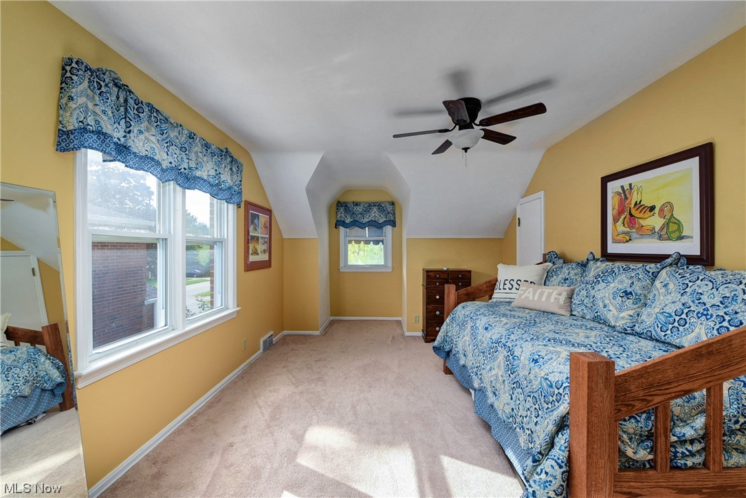 19646 Henry Road Fairview Park, OH 44126 - Photo 22 of 35 Carpeted bedroom with light carpet.