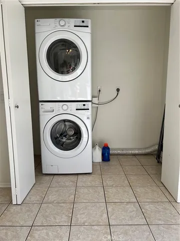 a view of a washer and dryer in a utility room