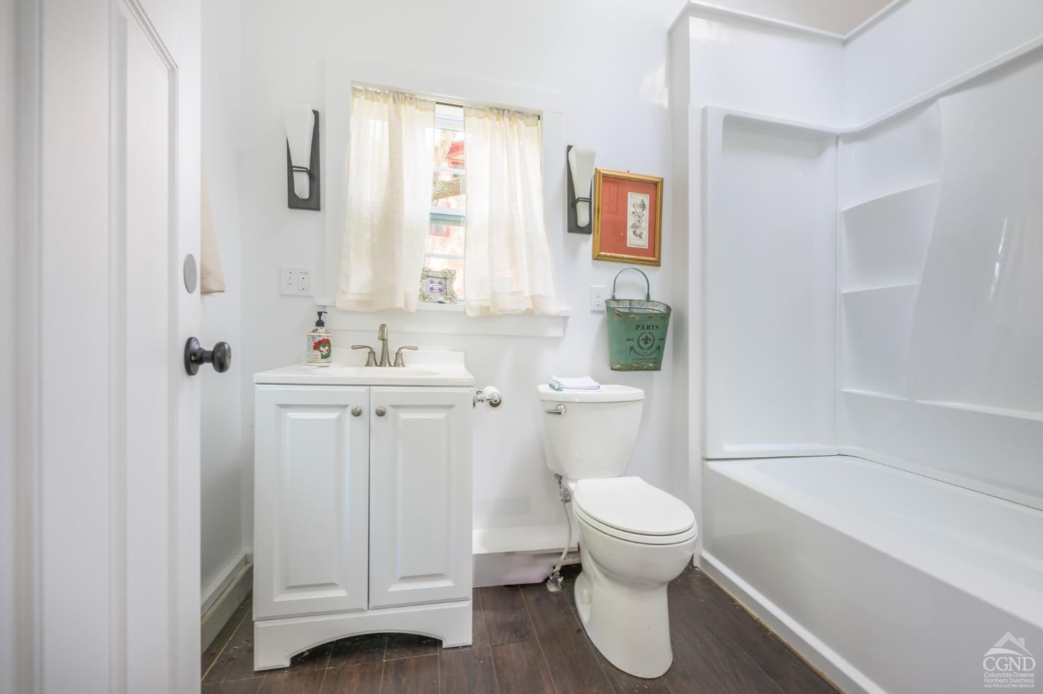 2221 Highway 9 Kinderhook, NY 12106 - Photo 35 of 41 a bathroom with a sink a toilet and shower