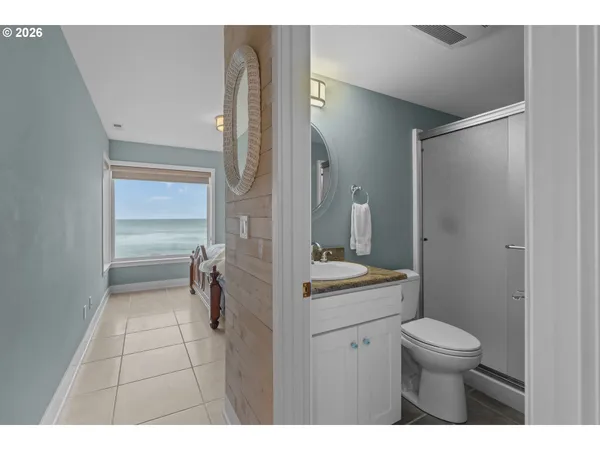 a view of a livingroom with wooden floor
