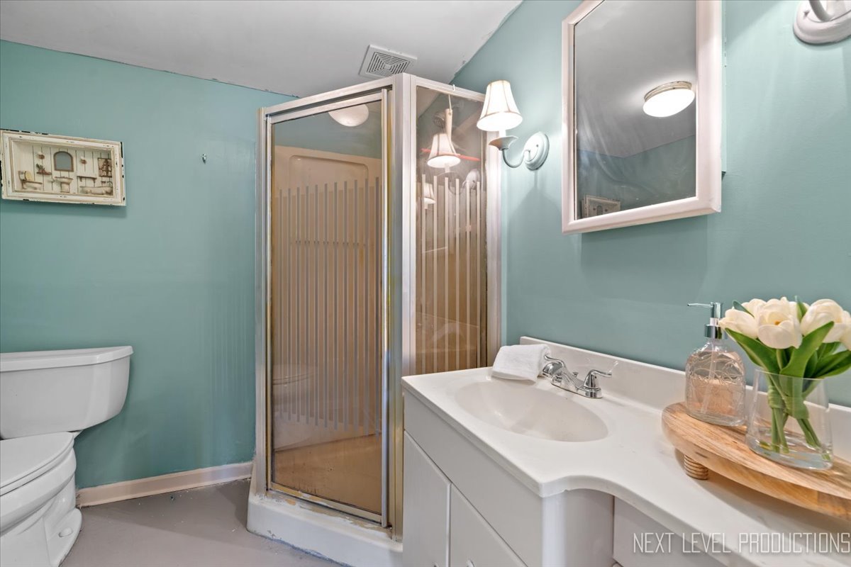 38W443 Sunset Drive St. Charles, IL 60175 - Photo 26 of 33 a bathroom with a sink toilet and shower