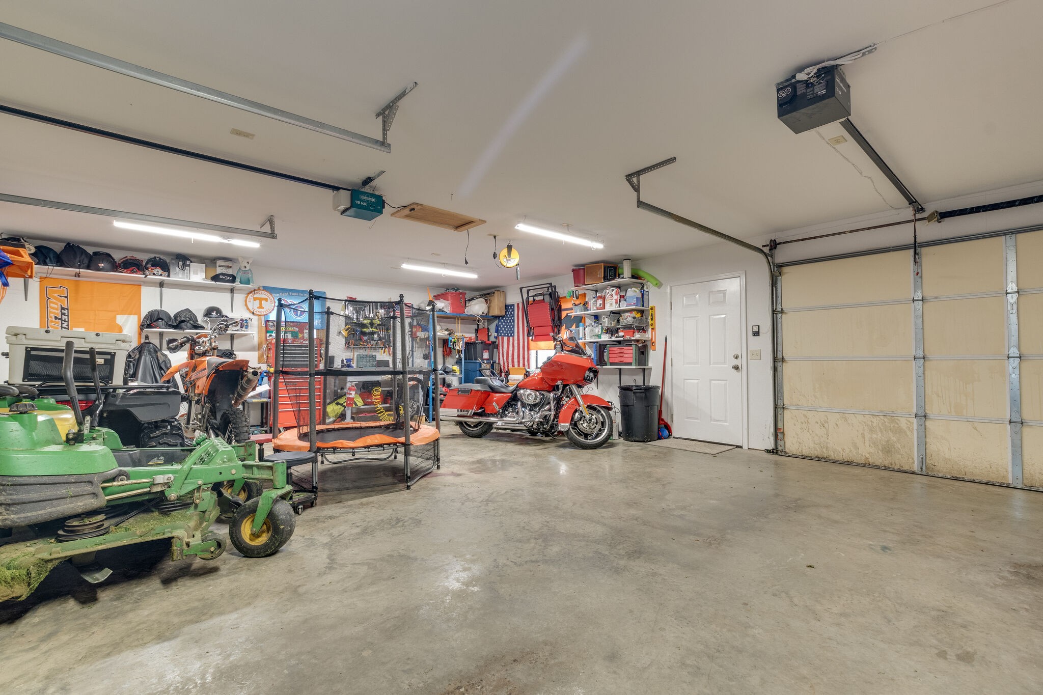 7593 Beech Hill Road Pulaski, TN 38478 - Photo 36 of 40 a view of a garage with a bike and storage
