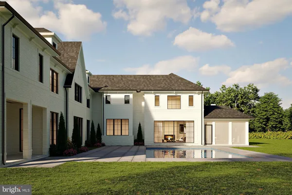 a view of a yard in front of house