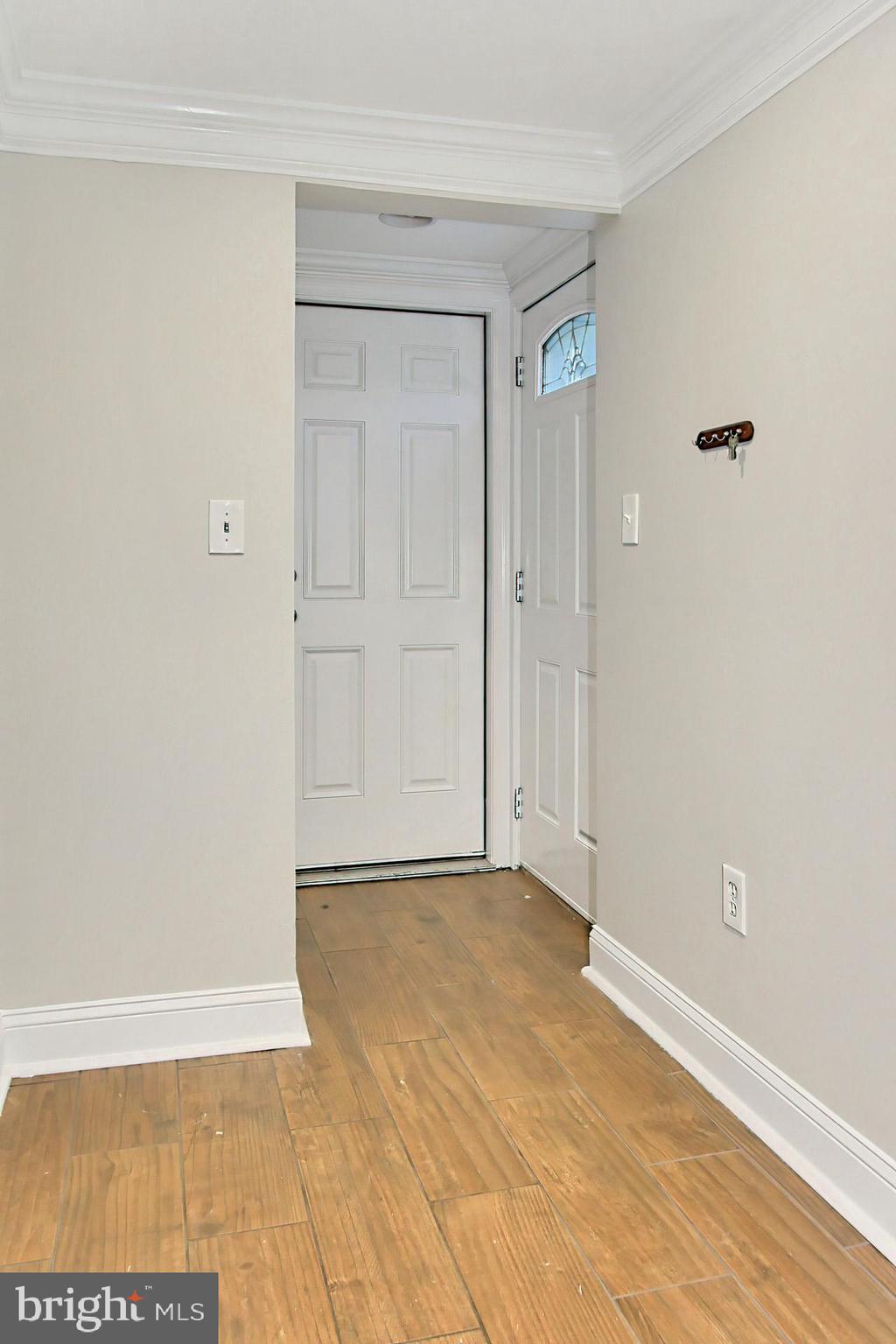 Main Entry - Access to Garage