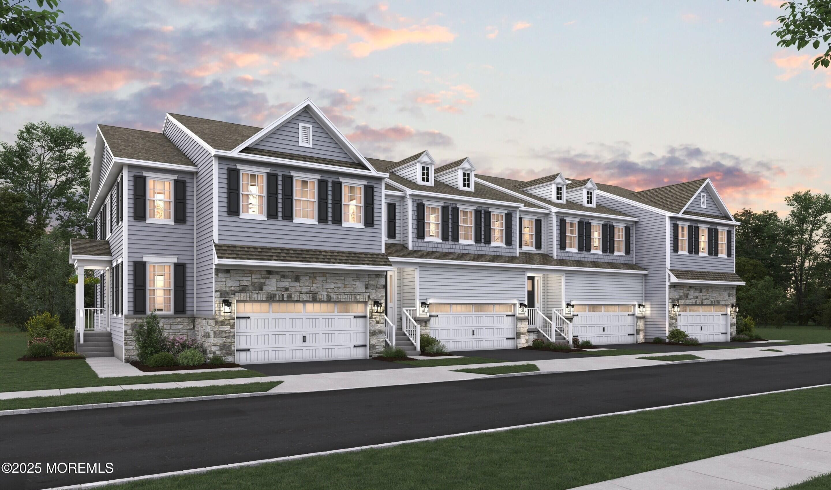 2014 Wander Lane, Unit 2004 Manalapan, NJ 07726 - Photo 20 of 21 a view of a big house in a big yard with large windows