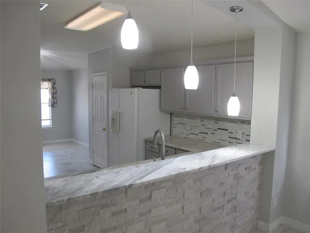 a close view of a sink