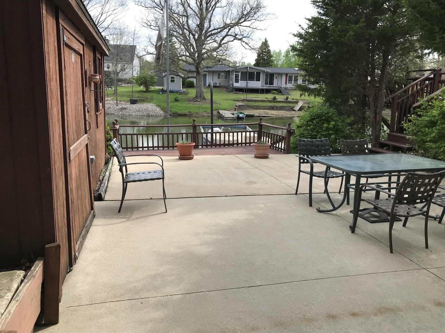 117 County Road 320 North Loda, IL 60948 - Photo 21 of 27 a view of a patio with a yard