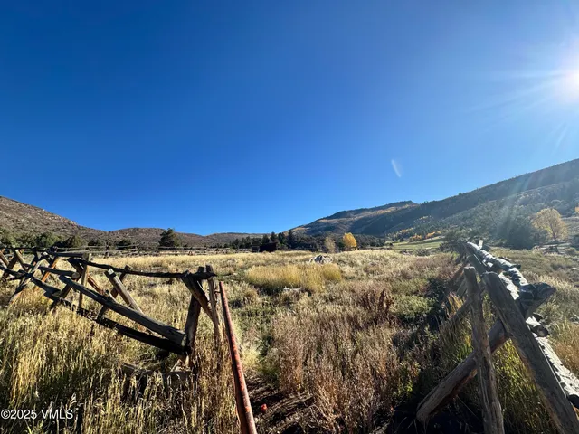 a view of a city with mountain