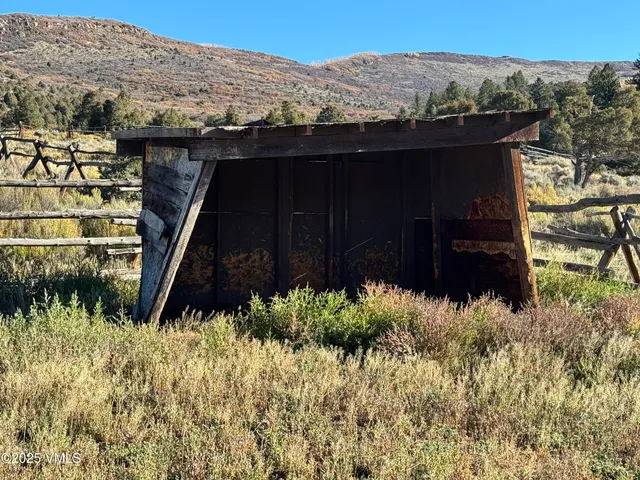 a view of a back yard