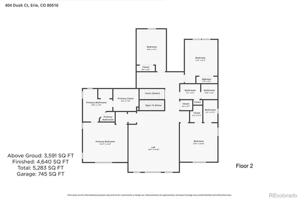 $1,295,000 | 404 Dusk Court, Erie, CO 80516