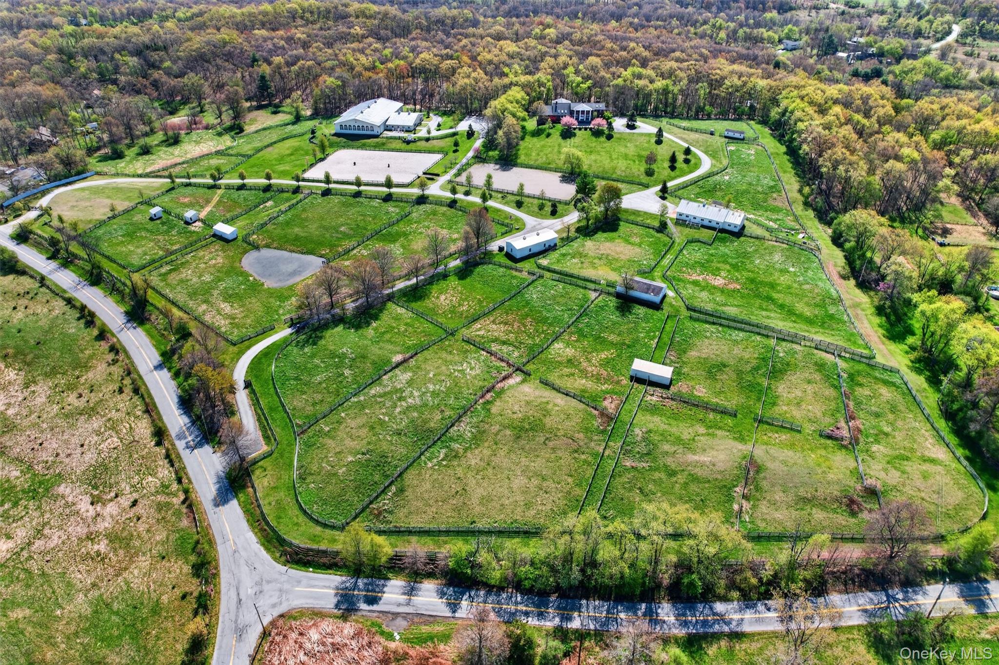 Property is outer fenced with 2 gated entrances