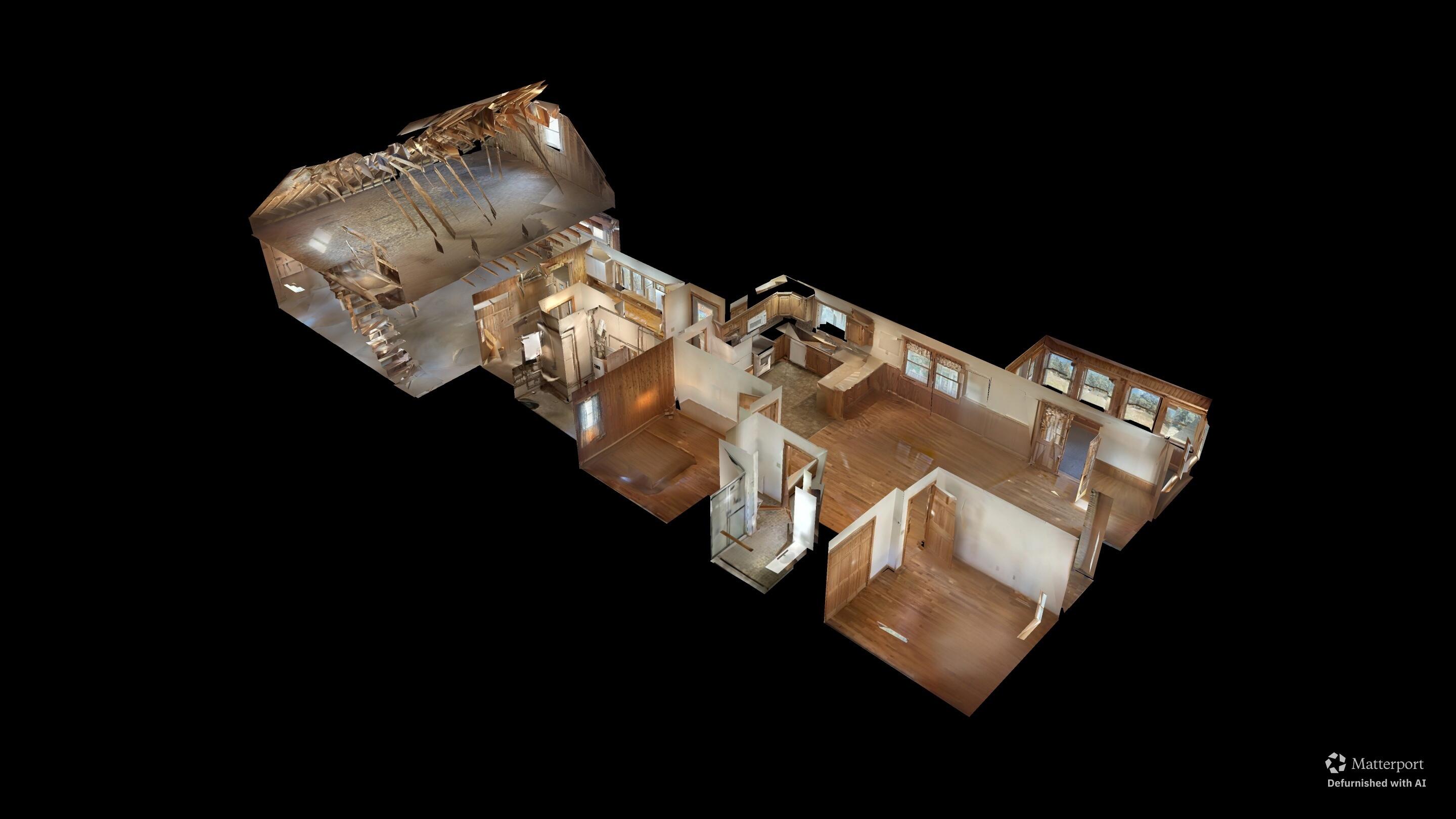 101 Roque Bluffs Road Jonesboro, ME 04648 - Photo 41 of 43 Dollhouse-View-Defurnished