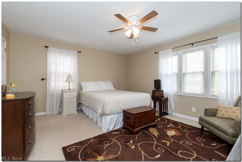 2482 Channing Road Cleveland, OH 44118 - Photo 13 of 29 Large Master Bedroom with Hardwood Under Carpeting