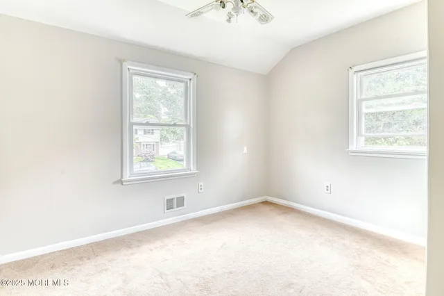 a view of a window in a room