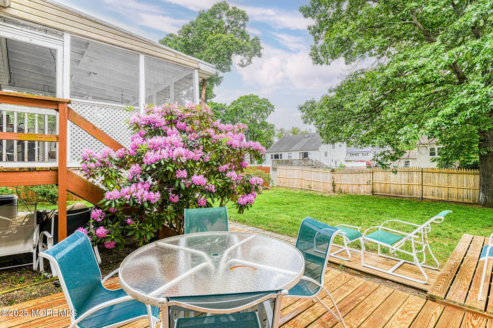 24 Peach Tree Road Oakhurst, NJ 07755 - Photo 30 of 34 a view of an house with backyard and sitting area