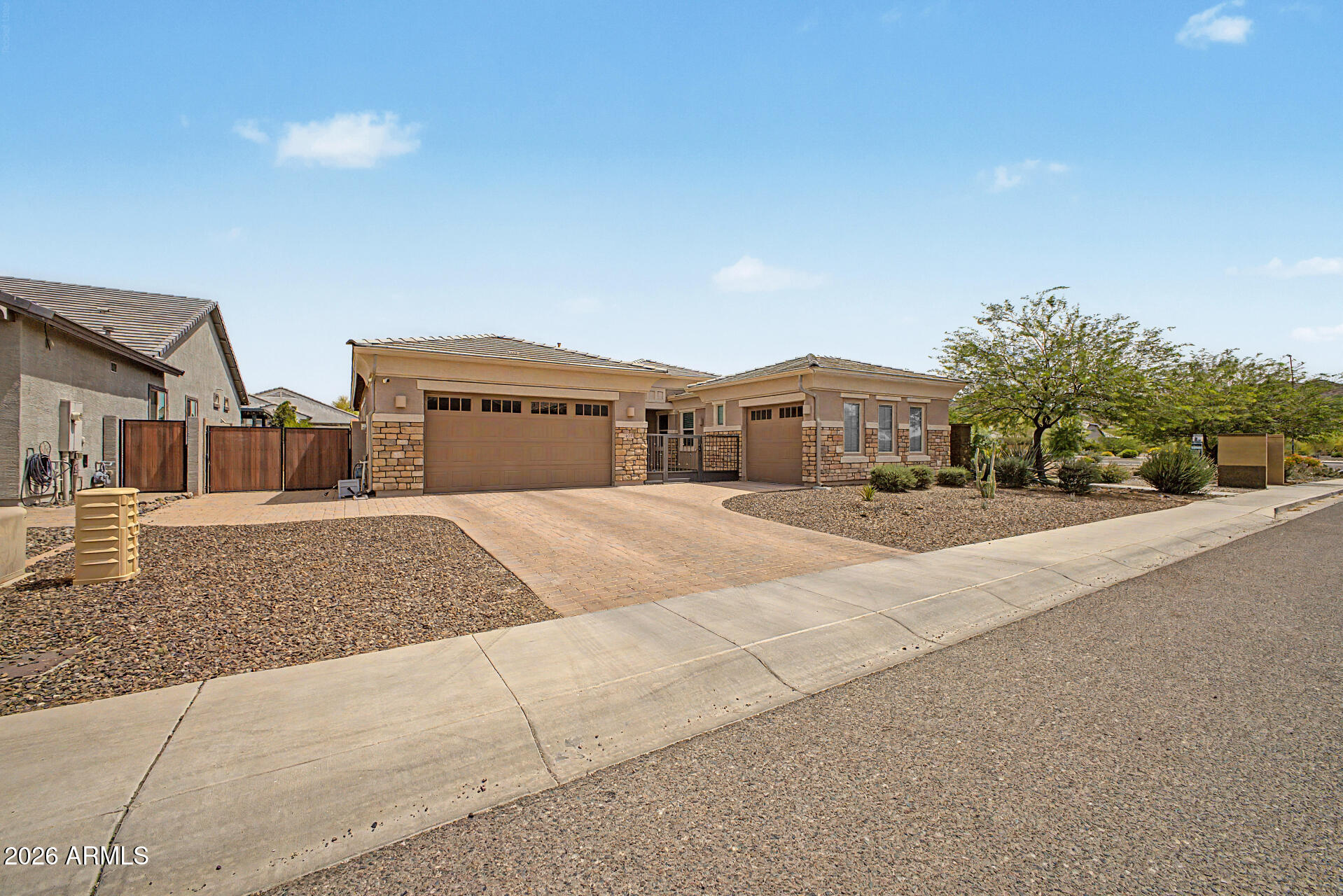 6511 West Steed Ridge Phoenix, AZ 85083 - Photo 40 of 41 a front view of a house with a yard
