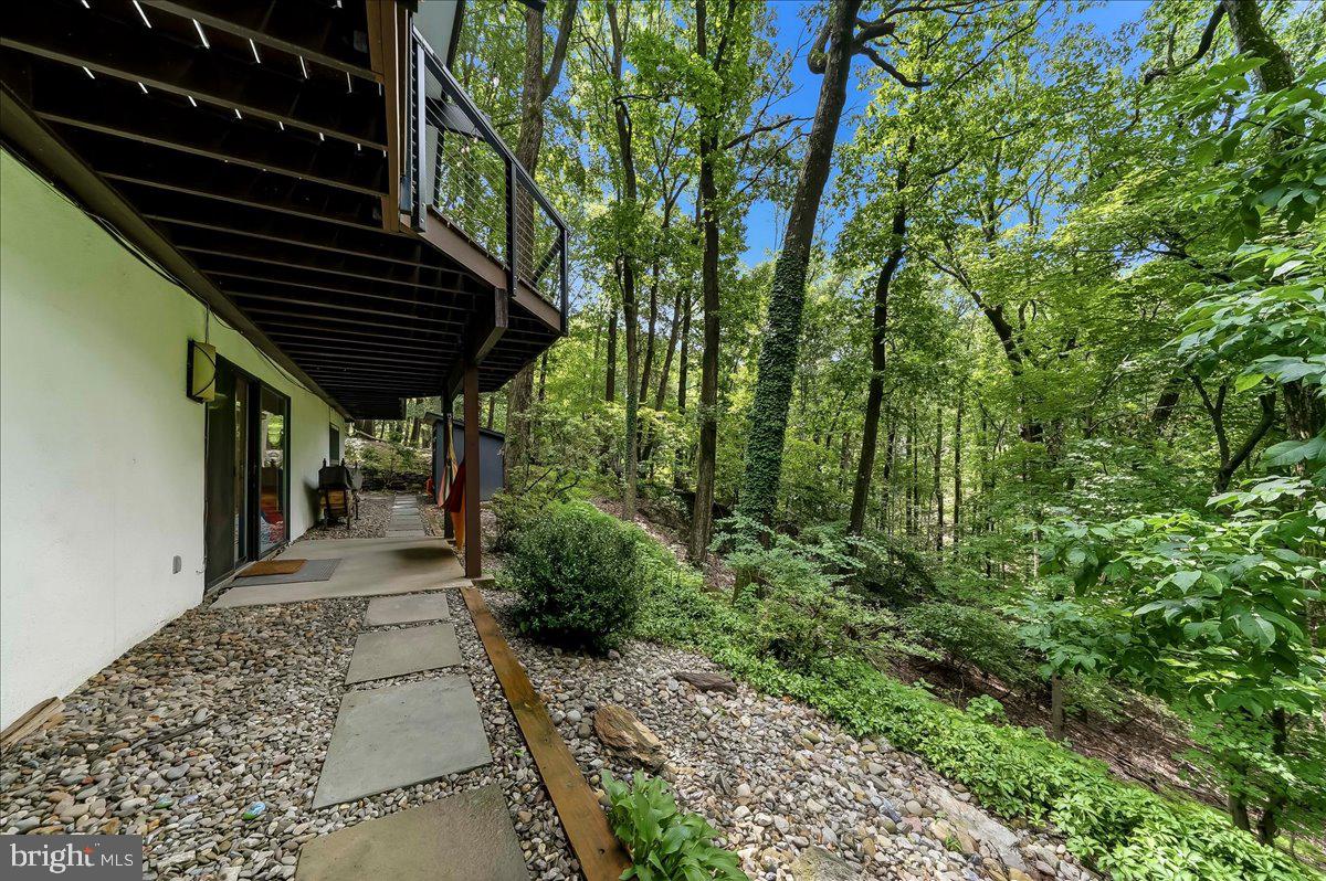 564 Pugh Road Wayne, PA 19087 - Photo 33 of 46 Lower Level Walkway and Patio