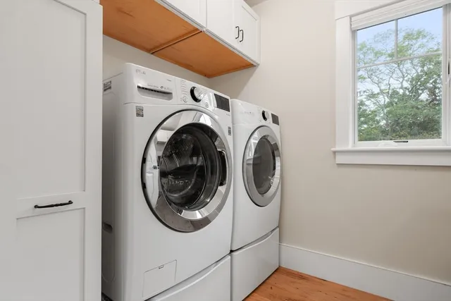 a view of empty room