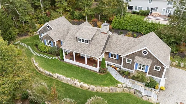 front view of house with a yard