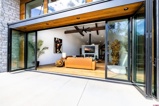 a front view of a house with a porch