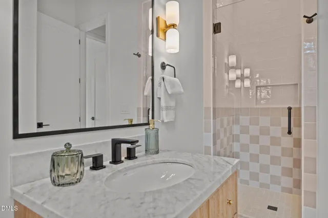 a view of outdoor space and deck