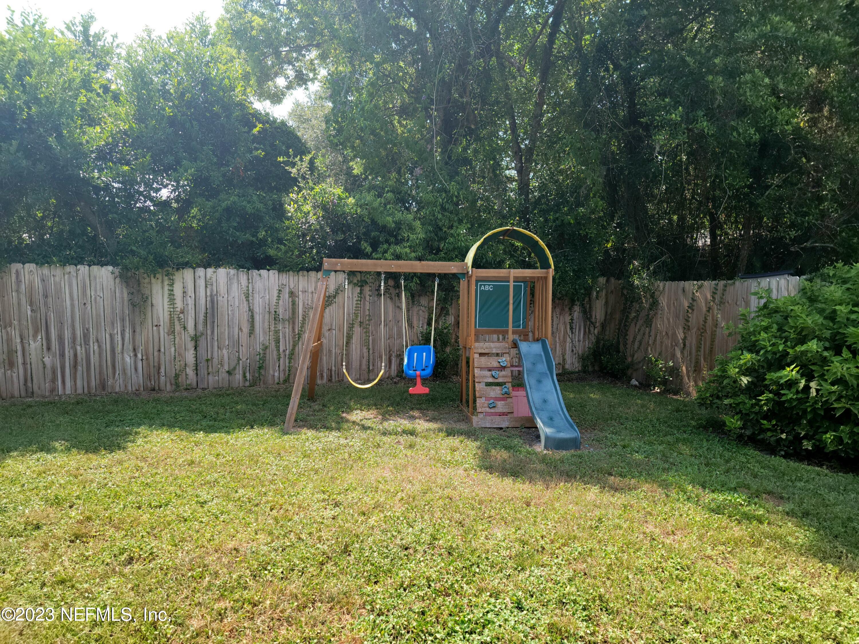 5452 Community Road Jacksonville, FL 32207 - Photo 20 of 23 a view of a park with large trees and wooden fence