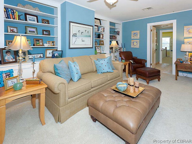 155 Lillys Neck Road Moon, VA 23119 - Photo 28 of 38 Second floor Media Room