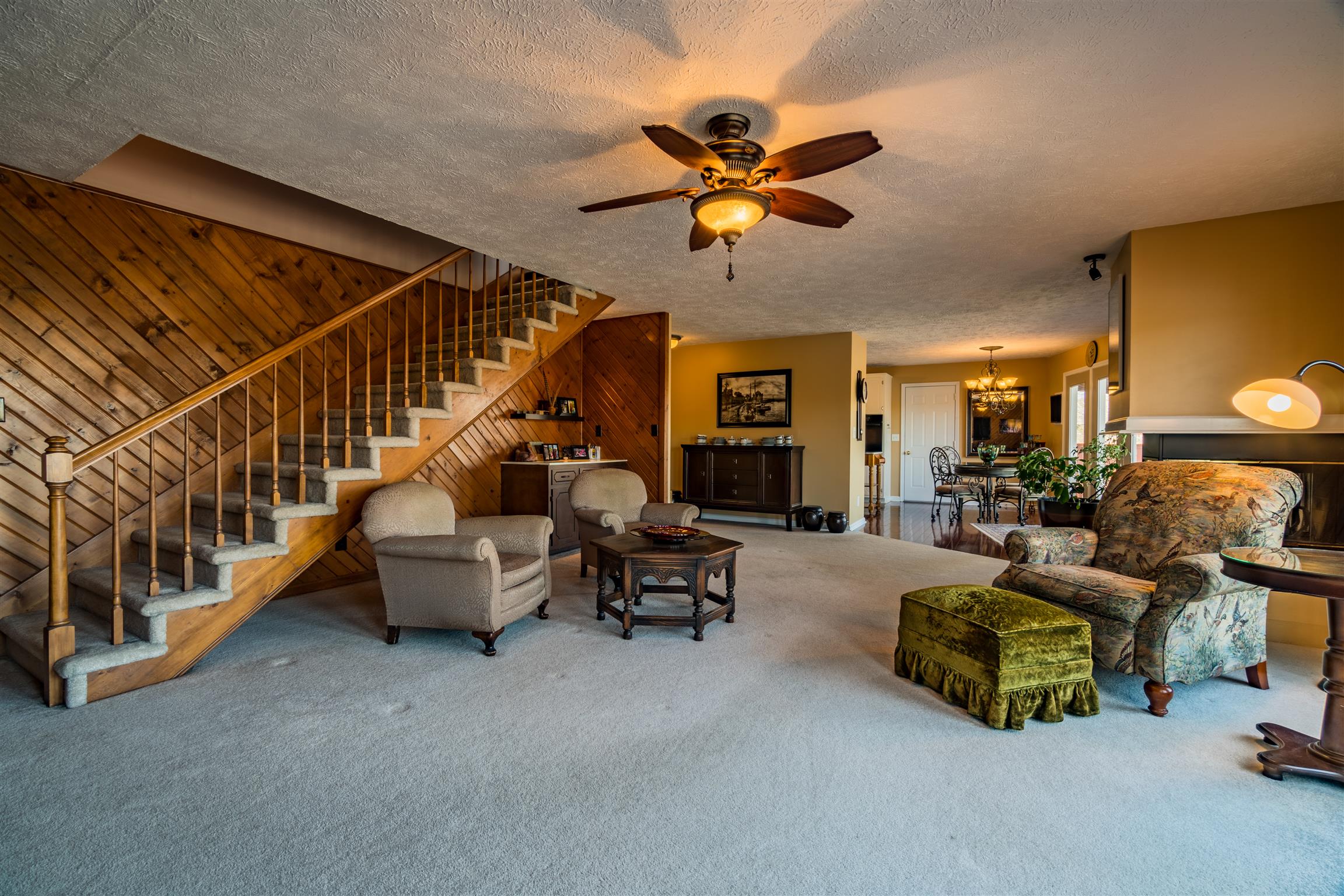 291 Mayhew Road Clarksville, TN 37040 - Photo 12 of 30 a living room with furniture and a chandelier