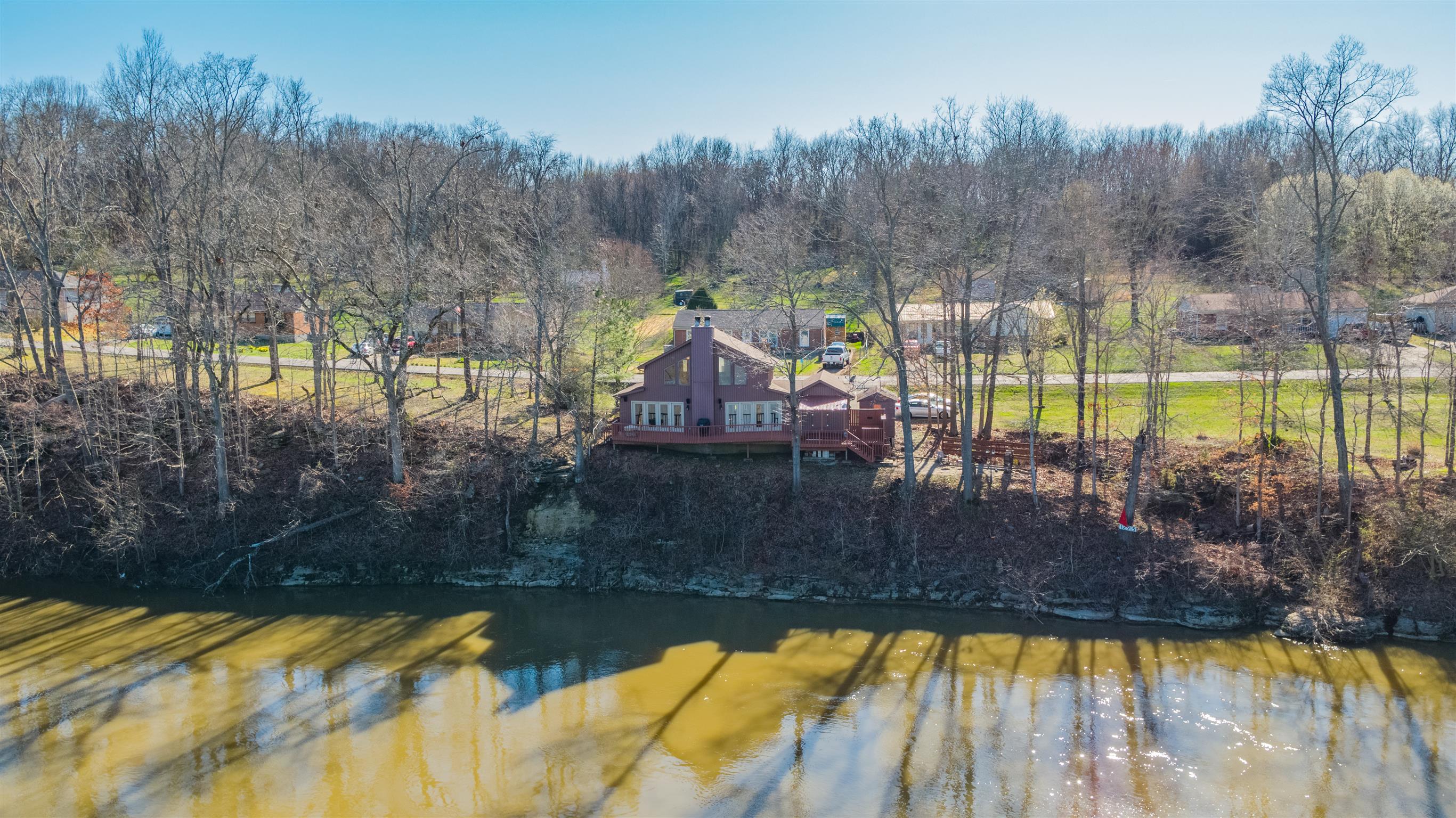 291 Mayhew Road Clarksville, TN 37040 - Photo 4 of 30 a view of swimming pool from a lake view