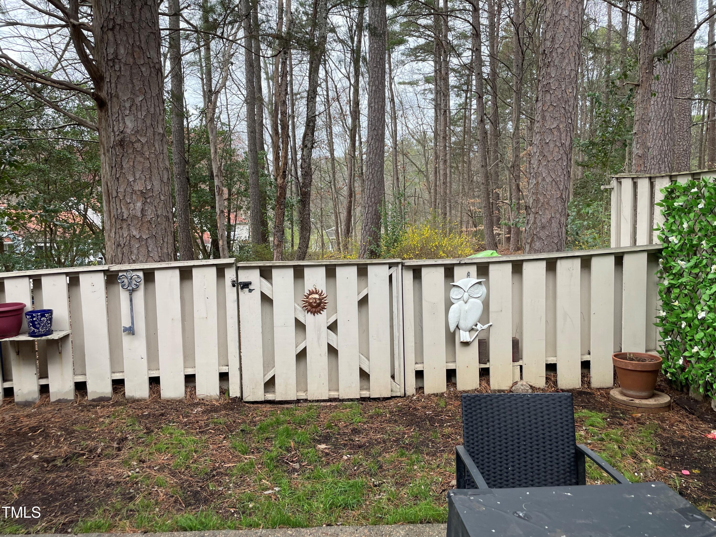 805 Green Ridge Drive Raleigh, NC 27609 - Photo 6 of 57 Backyard View