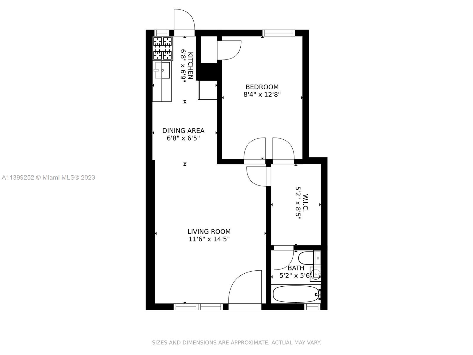 835 Alton Road, Unit 18 Miami Beach, FL 33139 - Photo 12 of 13 a picture of a bench in a floor