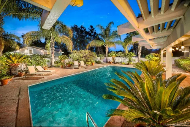 a view of a porch with furniture