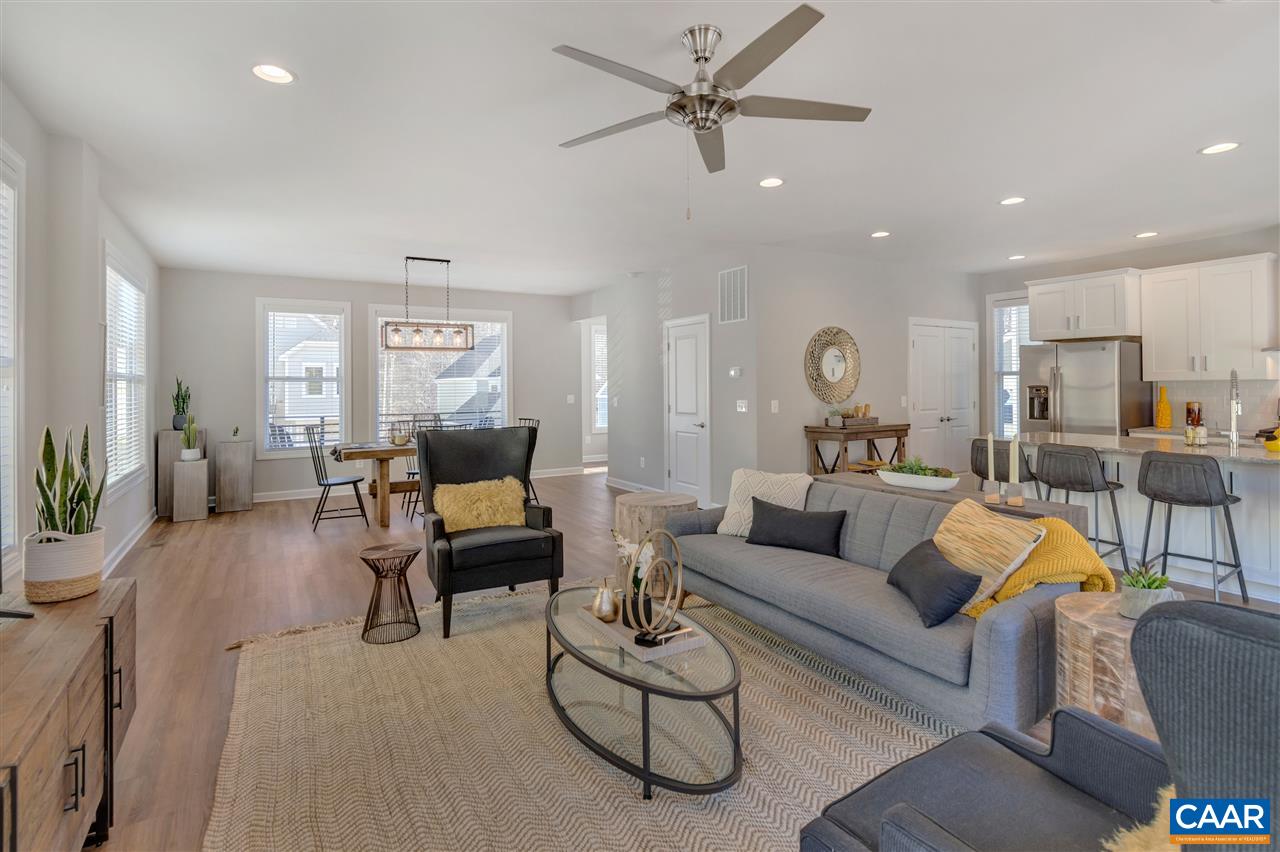 3134 Horizon Road Charlottesville, VA 22902 - Photo 6 of 21 a living room with furniture and a view of kitchen