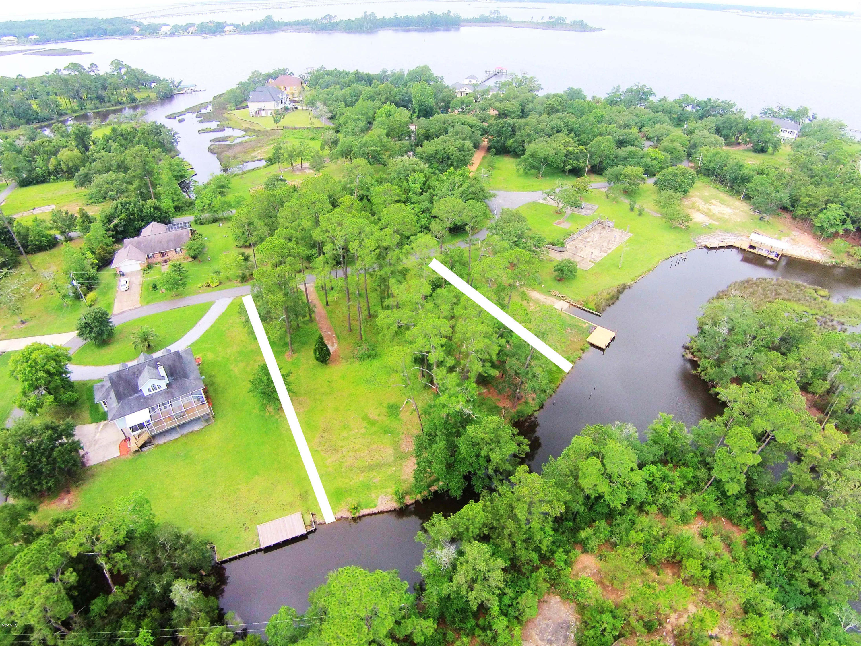 6301 Porteaux Road Ocean Springs, MS 39564 - Photo 1 of 10 Porteaux Aerial