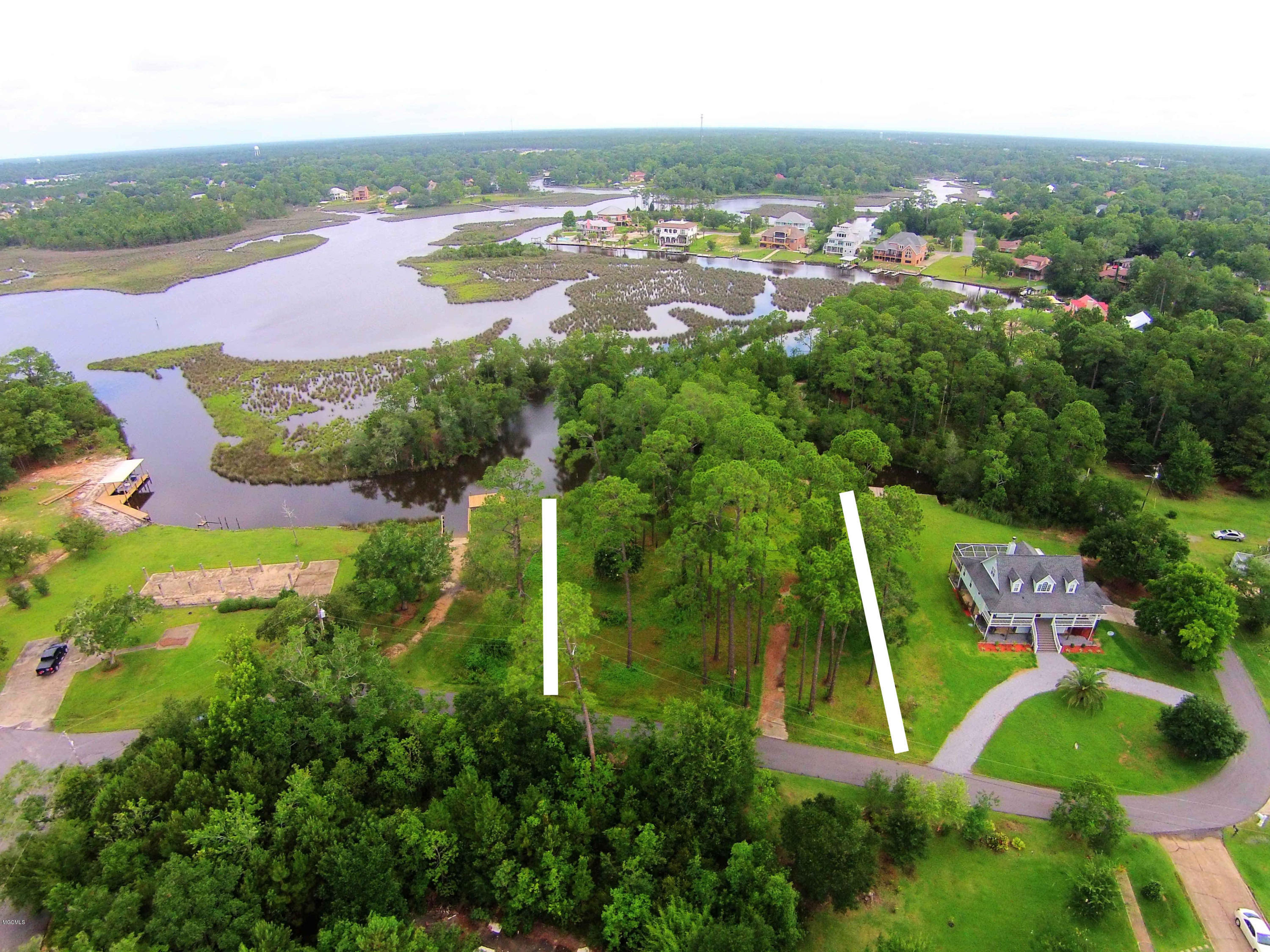 6301 Porteaux Road Ocean Springs, MS 39564 - Photo 6 of 10 Adjoins Boat Launch