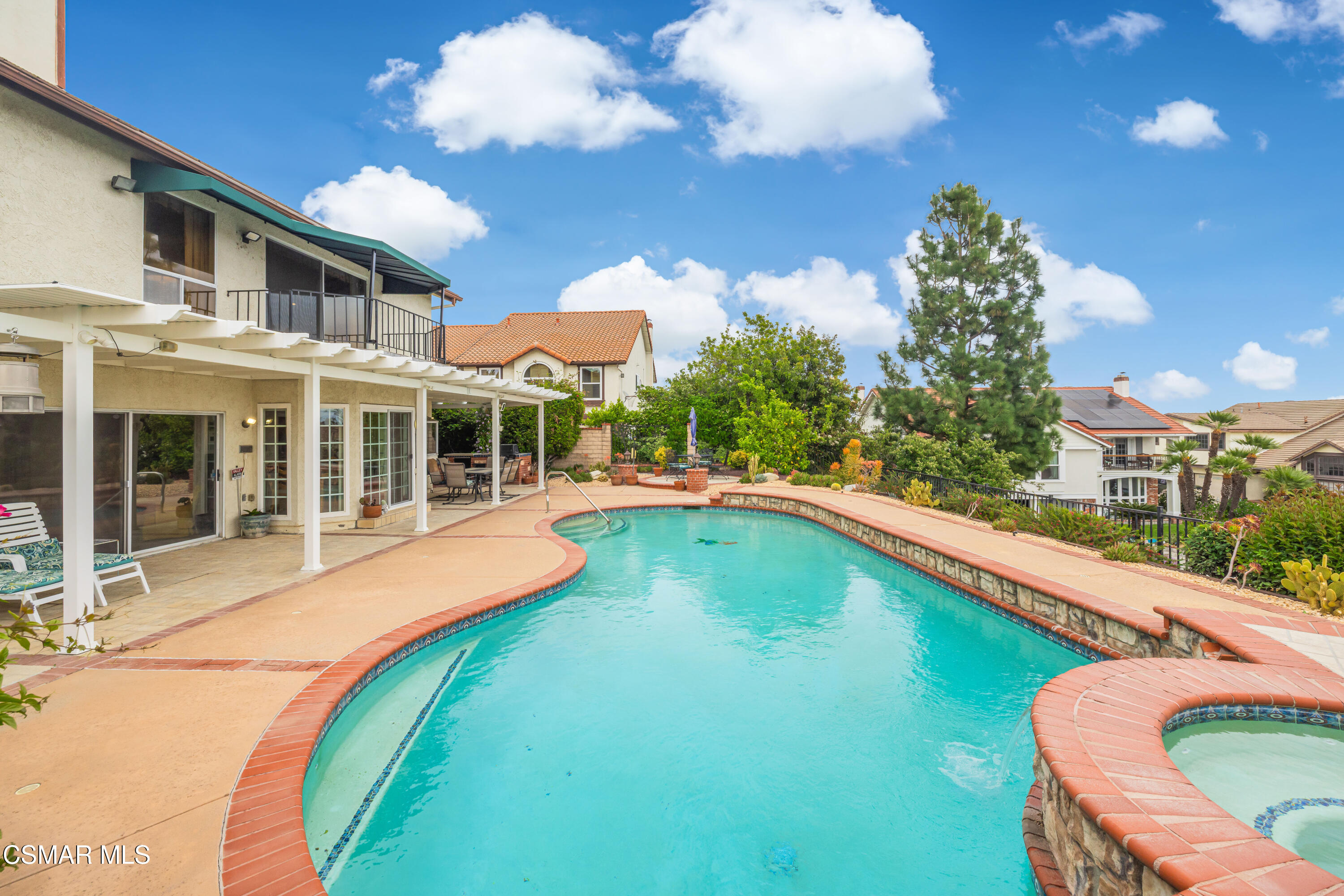 18128 Sandringham Court Porter Ranch, CA 91326 - Photo 44 of 60 Backyard