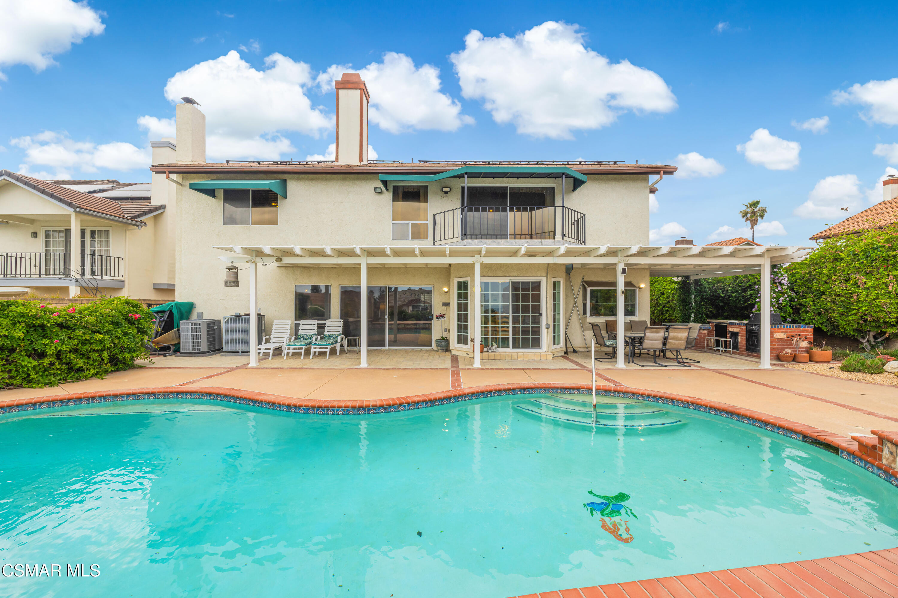18128 Sandringham Court Porter Ranch, CA 91326 - Photo 48 of 60 Backyard
