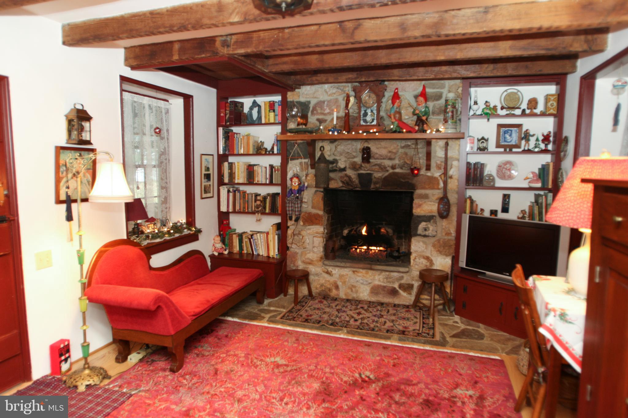 308 Northbank Road Landenberg, PA 19350 - Photo 7 of 38 Den/Dining with gas fireplace