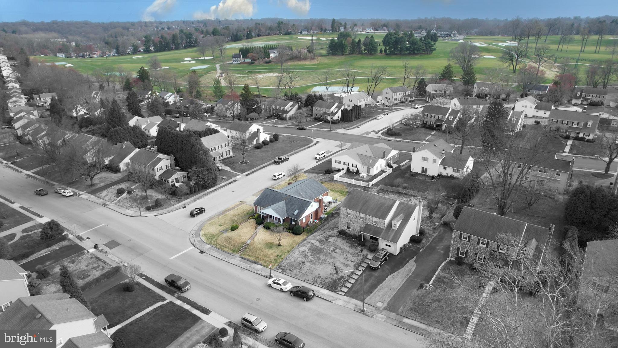 800 West Rolling Road Springfield, PA 19064 - Photo 51 of 53 Highlighted area an estimate of lot lines