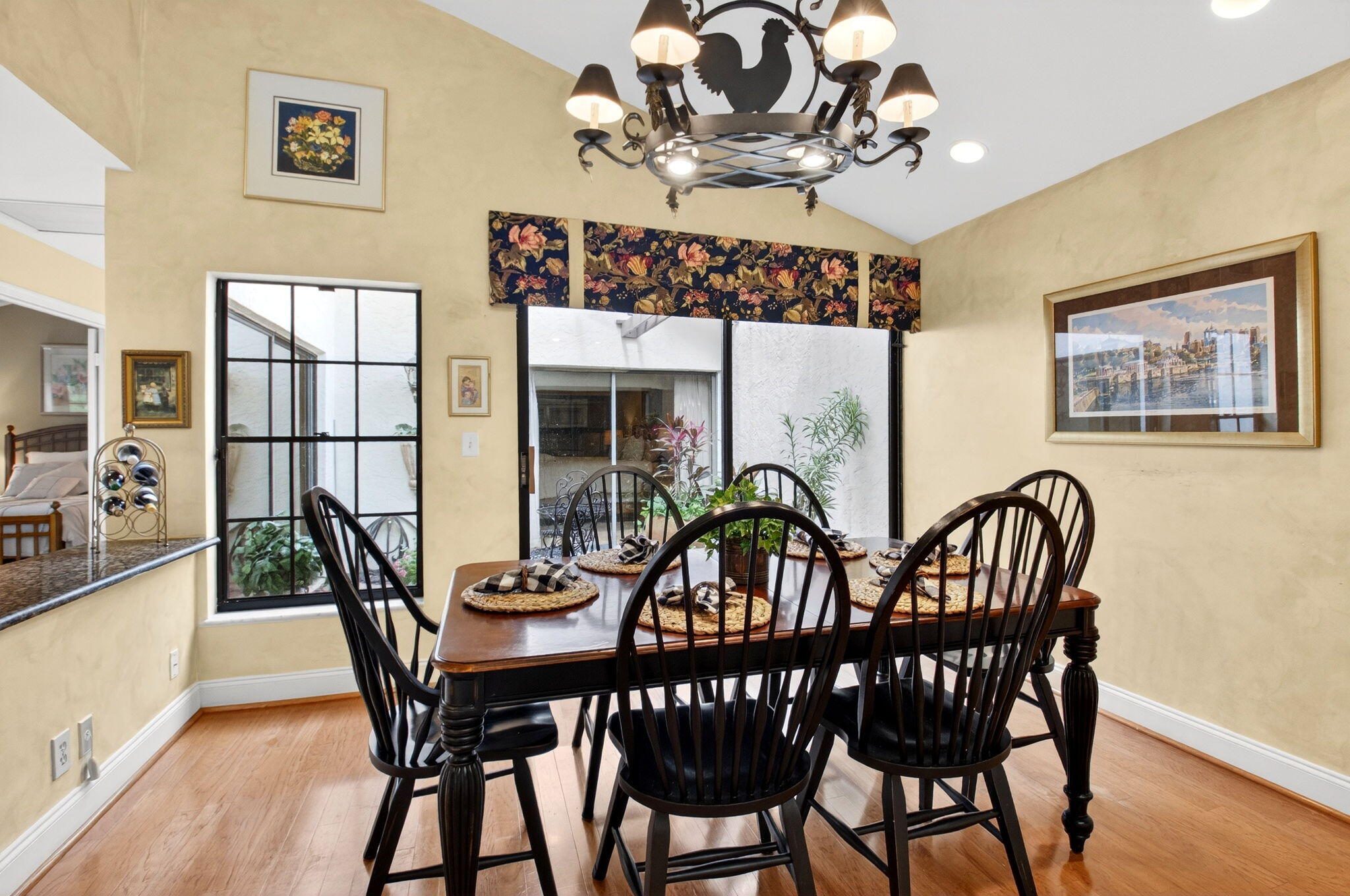 21700 Club Villa Terrace Boca Raton, FL 33433 - Photo 27 of 66 a view of a dining room with furniture window and outside view