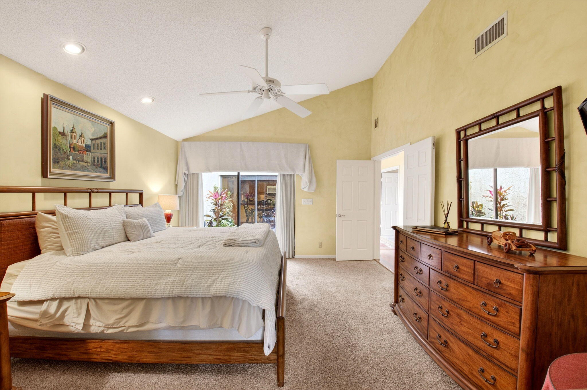 21700 Club Villa Terrace Boca Raton, FL 33433 - Photo 33 of 66 PRIMARY SUITE WITH ATRIUM VIEWS